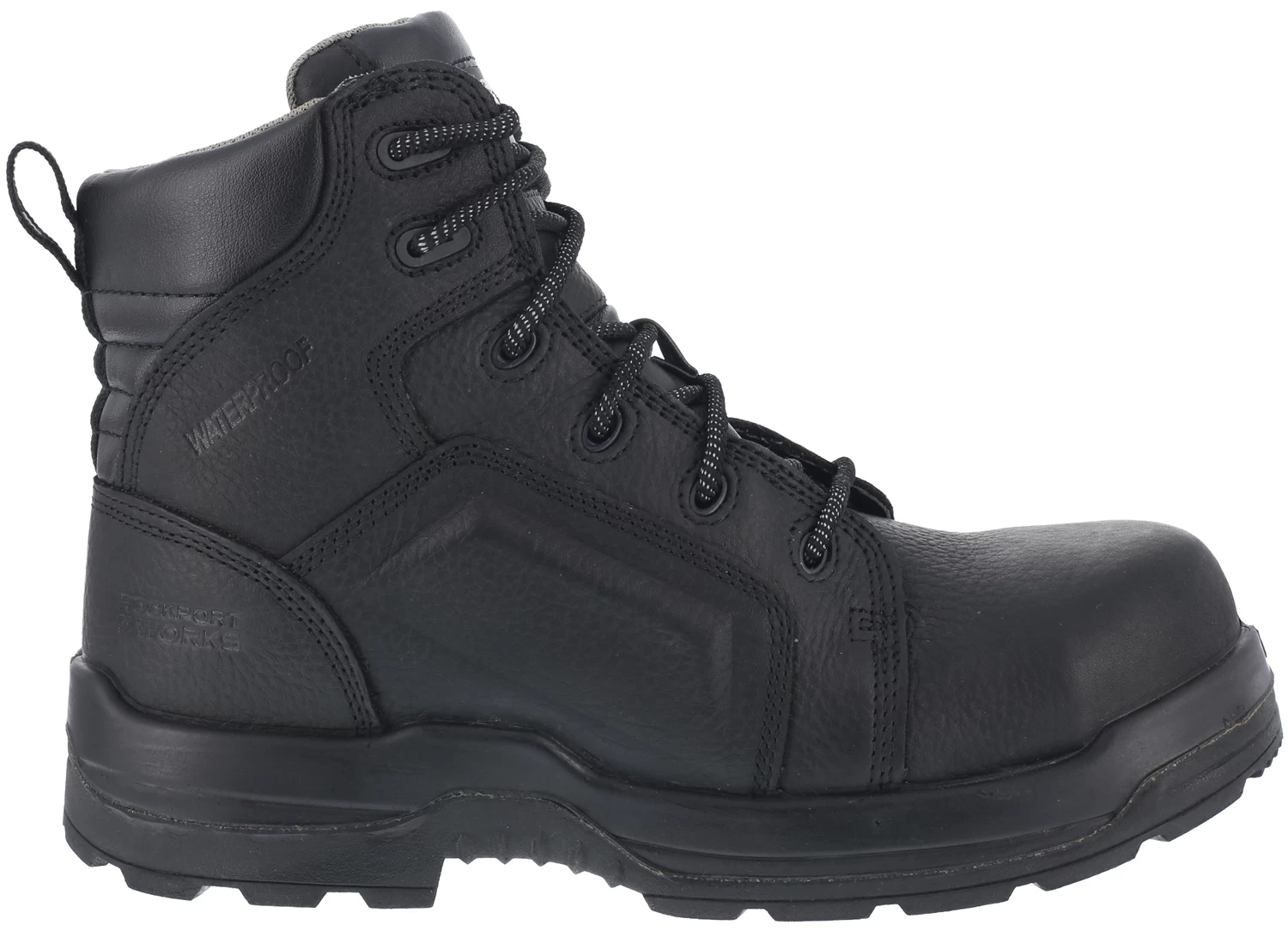 Rockport WGRK6635 More Energy, Men's, Black, Comp Toe, EH, WP, Lace To Toe 3 Rockport WGRK6635 More Energy, Men's, Black, Comp Toe, EH, WP, Lace To Toe