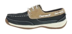 Rockport Works WGRK670 Navy/Tan Steel Toe, SD, Women's Sailing Club 3 Eye Boat Shoe 8 Rockport Works WGRK670 Navy/Tan Steel Toe, SD, Women's Sailing Club 3 Eye Boat Shoe -Shoes Sales Store wgrk670 inside 2017 update