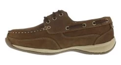 Rockport Works WGRK6736 Brown Steel Toe, EH, Men's Sailing Club 3 Eye Boat Shoe -Shoes Sales Store wgrk6736 inside 2017 update