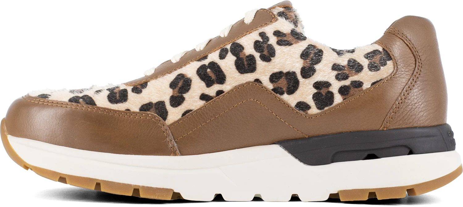 Rockport Works WGRK774 Pulse Tech, Women's, Brown/Leopard, Comp Toe, EH, Fashion Work Sneaker 5 Rockport Works WGRK774 Pulse Tech, Women's, Brown/Leopard, Comp Toe, EH, Fashion Work Sneaker - Image 3