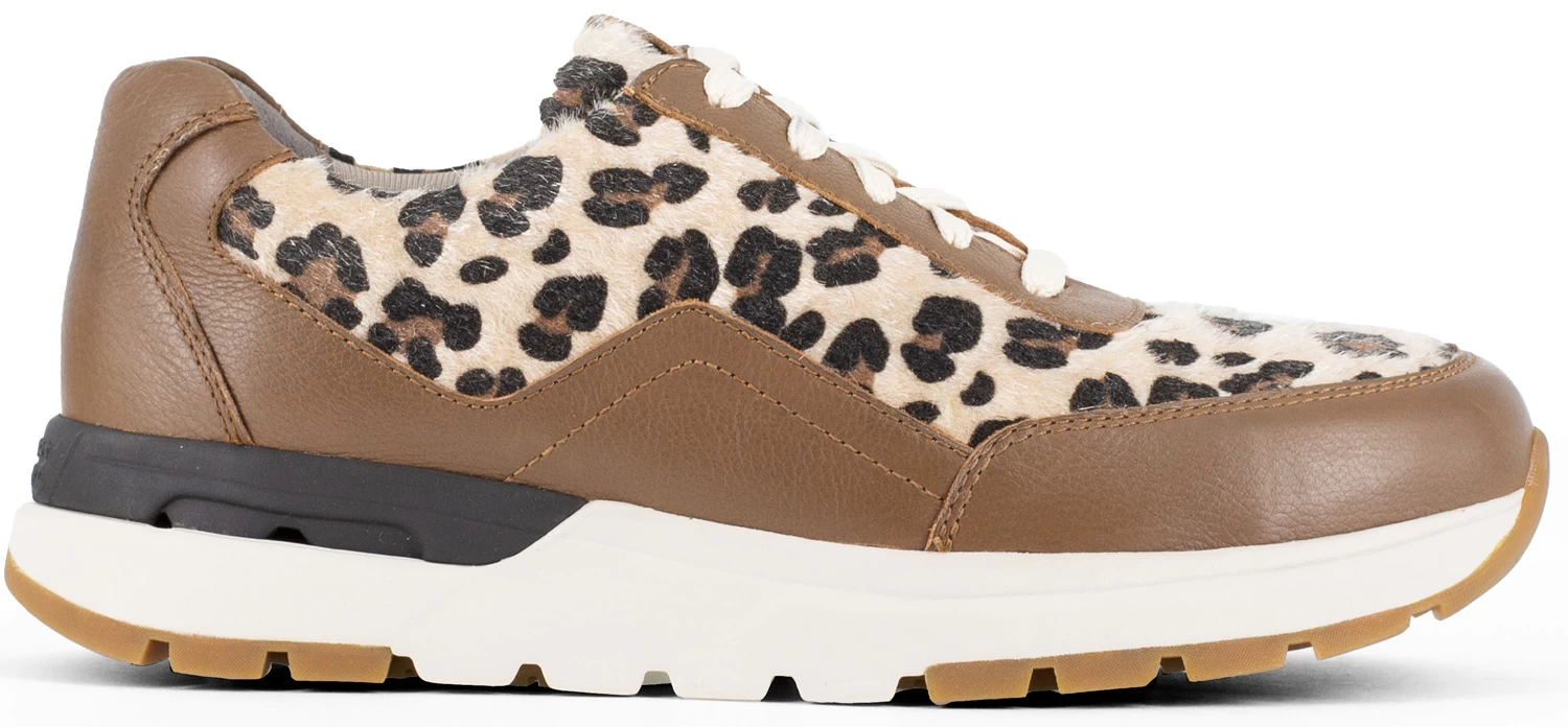 Rockport Works WGRK774 Pulse Tech, Women's, Brown/Leopard, Comp Toe, EH, Fashion Work Sneaker 4 Rockport Works WGRK774 Pulse Tech, Women's, Brown/Leopard, Comp Toe, EH, Fashion Work Sneaker - Image 2