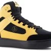 Volcom WGVM30239 Evolve, Men's, Black/Yellow, Comp Toe, EH, Mt, Skate Style, High Top, Work Shoe