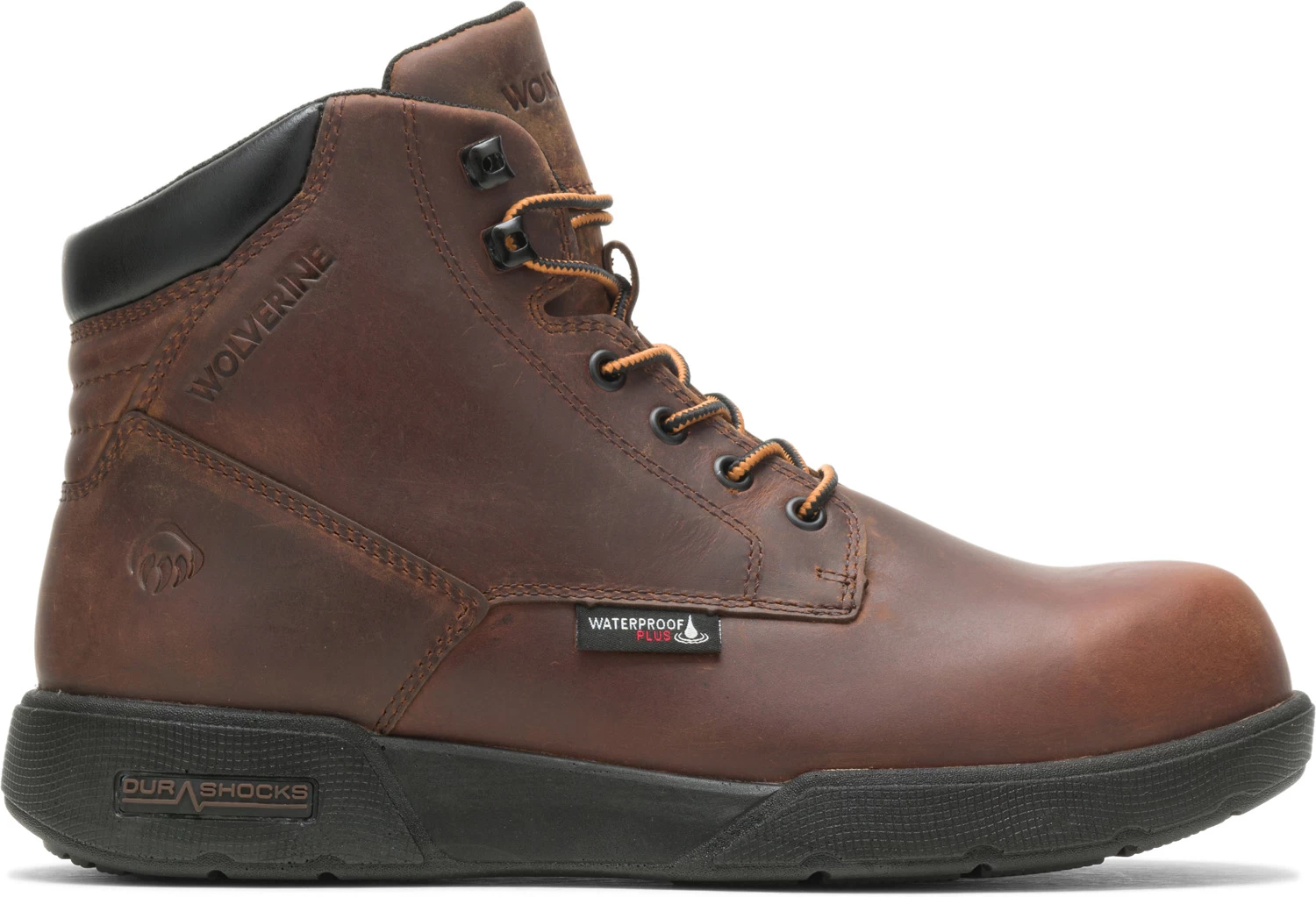 Wolverine WW080062 Kickstand, Men's, Comp Toe, EH, WP, 6 Inch Work Boot 4 Wolverine WW080062 Kickstand, Men's, Comp Toe, EH, WP, 6 Inch Work Boot - Image 2