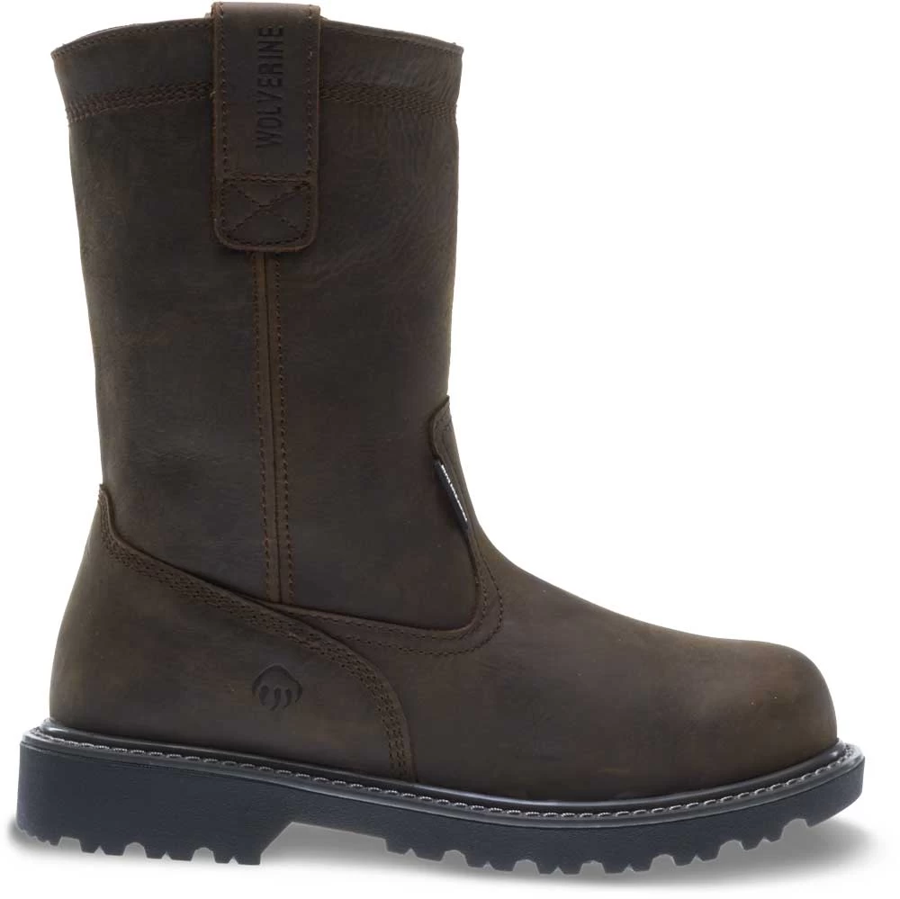Wolverine WW10680 Floorhand Welly Men's, Brown, Steel Toe, EH, WP, Pull On Boot 4 Wolverine WW10680 Floorhand Welly Men's, Brown, Steel Toe, EH, WP, Pull On Boot - Image 2