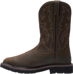 Wolverine WW10924 Rancher, Men's, Steel Toe, EH, Met Guard, WP, Pull On -Shoes Sales Store ww10924 inside