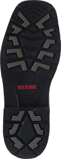 Wolverine WW10924 Rancher, Men's, Steel Toe, EH, Met Guard, WP, Pull On -Shoes Sales Store ww10924 outsole