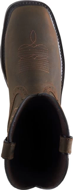 Wolverine WW10924 Rancher, Men's, Steel Toe, EH, Met Guard, WP, Pull On -Shoes Sales Store ww10924 top