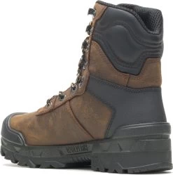 Wolverine WW10945 Warrior, Men's, Brown, Comp Toe, EH, Mt, WP, 8 Inch Boot 9 Wolverine WW10945 Warrior, Men's, Brown, Comp Toe, EH, Mt, WP, 8 Inch Boot -Shoes Sales Store ww10945 back profile