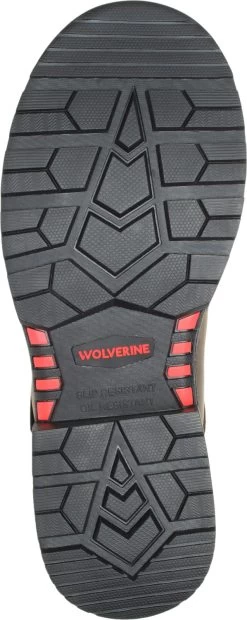 Wolverine WW200158 Hellcat UltraSpring, Men's, Gravel, Soft Toe, 6 Inch, Work Boot -Shoes Sales Store ww200158 outsole