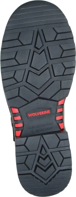 Wolverine WW201174 Hellcat UltraSpring, Men's, Brown, Comp Toe, EH, WP, 6 Inch Work Boot -Shoes Sales Store ww201174 outsole