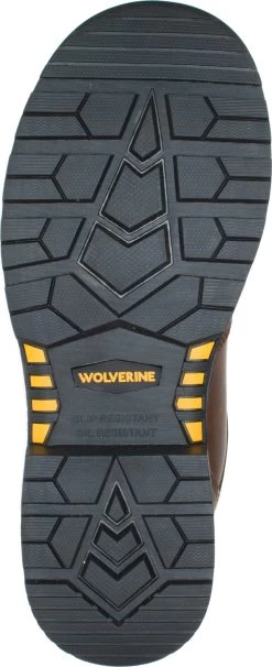 Wolverine WW201177 Hellcat UltraSpring, Men's, Brown, Comp Toe, EH, WP, 8 Inch Boot -Shoes Sales Store ww201177 outsole