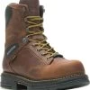 Wolverine WW201177 Hellcat UltraSpring, Men's, Brown, Comp Toe, EH, WP, 8 Inch Boot -Shoes Sales Store ww201177 profile