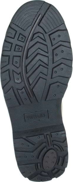 Wolverine WW201289 Bulldozer, Men's, Brown, Steel Toe, EH, 6 Inch Boot -Shoes Sales Store ww201289 outsole