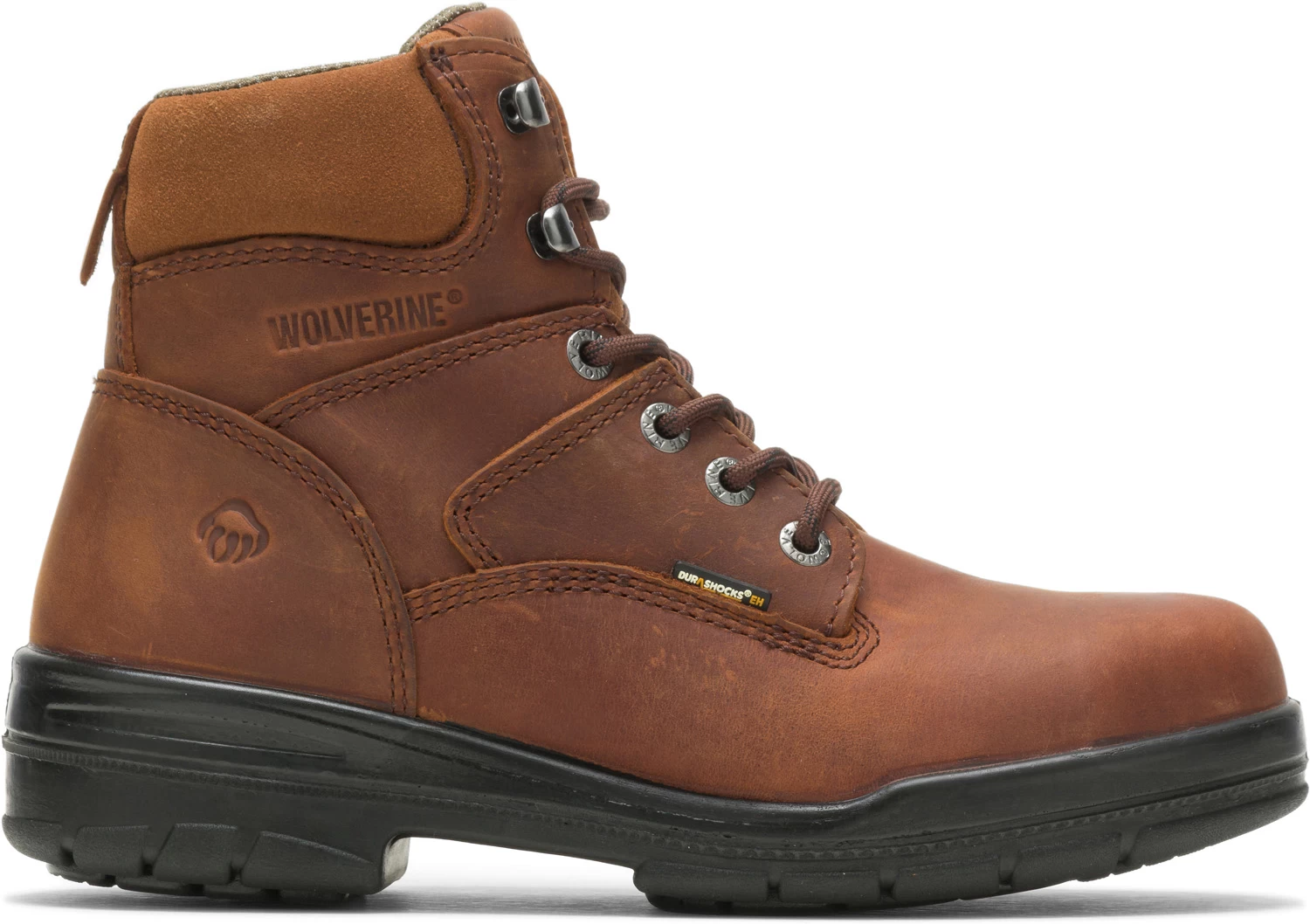 Wolverine WW2053 Durashocks, Men's, Brown, Steel Toe, EH, 6 Inch Boot 4 Wolverine WW2053 Durashocks, Men's, Brown, Steel Toe, EH, 6 Inch Boot - Image 2