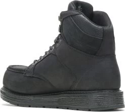 Wolverine WW210000 Hellcat UltraSpring, Men's, Black, Soft Toe, 6 Inch, Work Boot -Shoes Sales Store ww210000 back profile