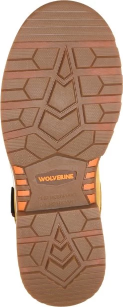 Wolverine WW210076 Hellcat UltraSpring, Men's, Lightning, Soft Toe, 6 Inch, Work Boot -Shoes Sales Store ww210076 outsole