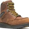 Wolverine WW211001 Hellcat Moc Toe, Men's, Brown, Comp Toe, EH, WP, 6 Inch Boot 2 Wolverine WW211001 Hellcat Moc Toe, Men's, Brown, Comp Toe, EH, WP, 6 Inch Boot -Shoes Sales Store ww211001 profile