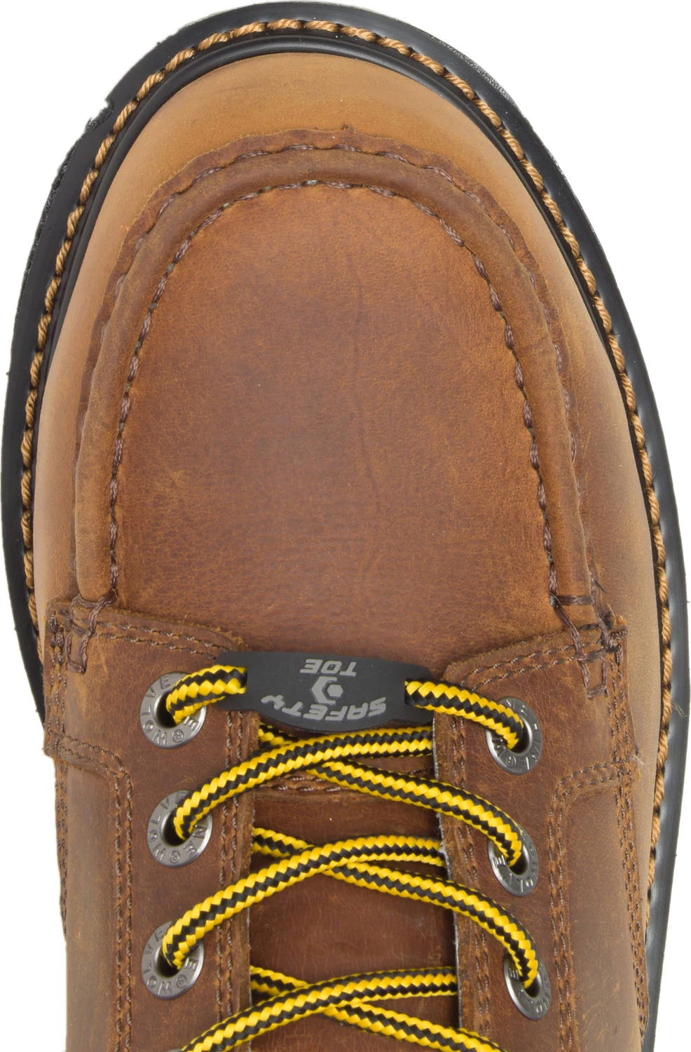Wolverine WW211001 Hellcat Moc Toe, Men's, Brown, Comp Toe, EH, WP, 6 Inch Boot 6 Wolverine WW211001 Hellcat Moc Toe, Men's, Brown, Comp Toe, EH, WP, 6 Inch Boot - Image 4