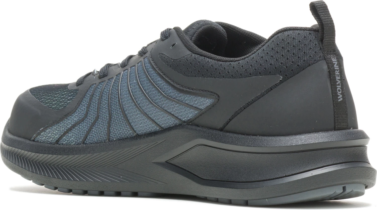 Wolverine WW211005 Bolt Vent, Men's, Black, CarbonMAX Comp Toe, EH, Low Athletic 5 Wolverine WW211005 Bolt Vent, Men's, Black, CarbonMAX Comp Toe, EH, Low Athletic - Image 3