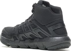 Wolverine WW211020 REV DuraShocks UltraSpring, Men's, Black, Comp Toe, EH, Mid Athletic 9 Wolverine WW211020 REV DuraShocks UltraSpring, Men's, Black, Comp Toe, EH, Mid Athletic -Shoes Sales Store ww211020 back profile
