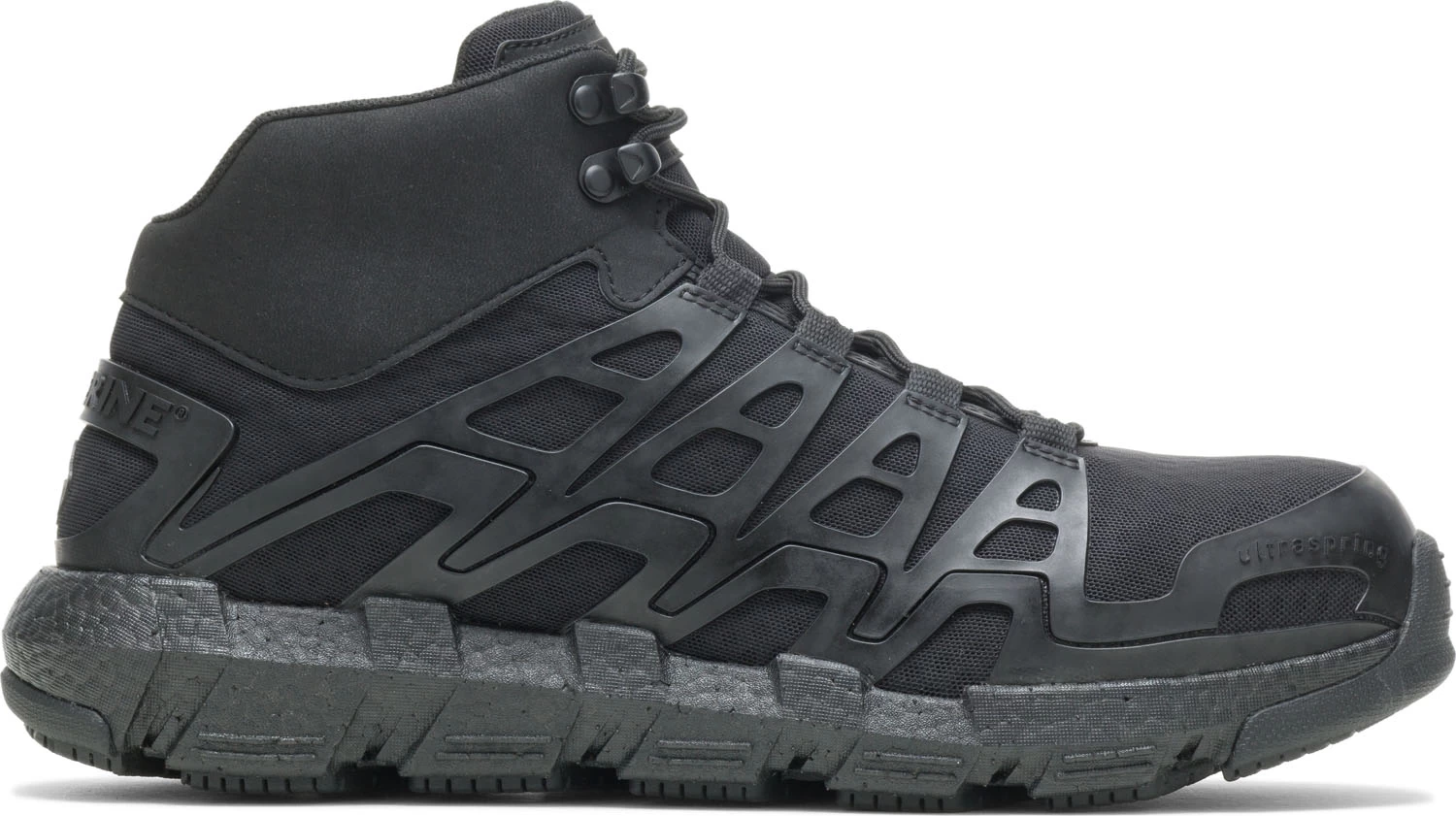 Wolverine WW211020 REV DuraShocks UltraSpring, Men's, Black, Comp Toe, EH, Mid Athletic 4 Wolverine WW211020 REV DuraShocks UltraSpring, Men's, Black, Comp Toe, EH, Mid Athletic - Image 2