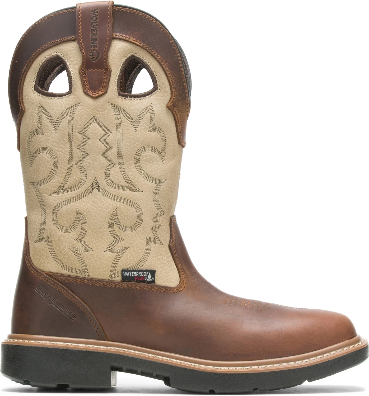 Wolverine WW211130 Rancher, Men's, Bone, Comp Toe, EH, WP, Pull On Boot 4 Wolverine WW211130 Rancher, Men's, Bone, Comp Toe, EH, WP, Pull On Boot - Image 2