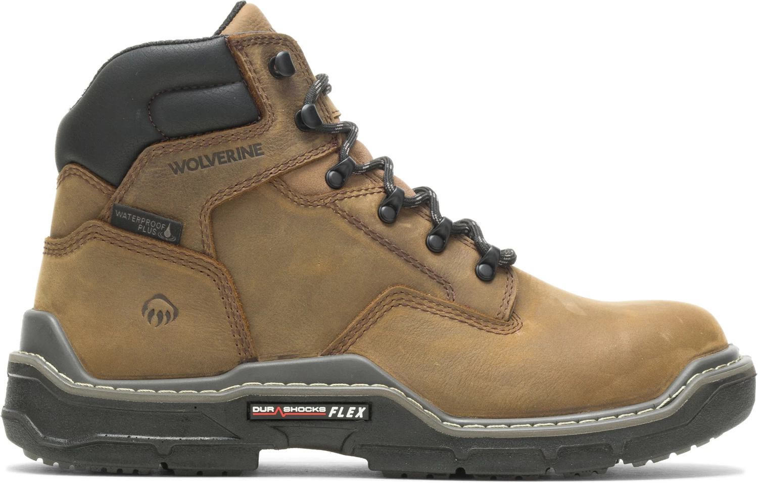 Wolverine WW211161 Raider, Men's, Brown, Comp Toe, EH, WP, 6 Inch Boot 4 Wolverine WW211161 Raider, Men's, Brown, Comp Toe, EH, WP, 6 Inch Boot - Image 2
