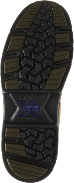 Wolverine WW2287 Anthem, Men's, Brown, Steel Toe, EH, WP Wellington -Shoes Sales Store ww2287 outsole