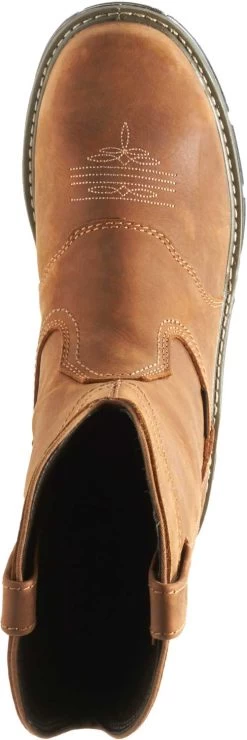 Wolverine WW2287 Anthem, Men's, Brown, Steel Toe, EH, WP Wellington -Shoes Sales Store ww2287 top