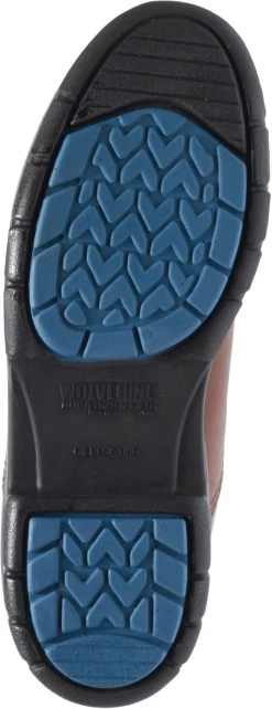 Wolverine DuraShocks SR WW3120 Brown Steel Toe, Electrical Hazard Men's 6 Inch Work Boot -Shoes Sales Store ww3120 2020 update outsole