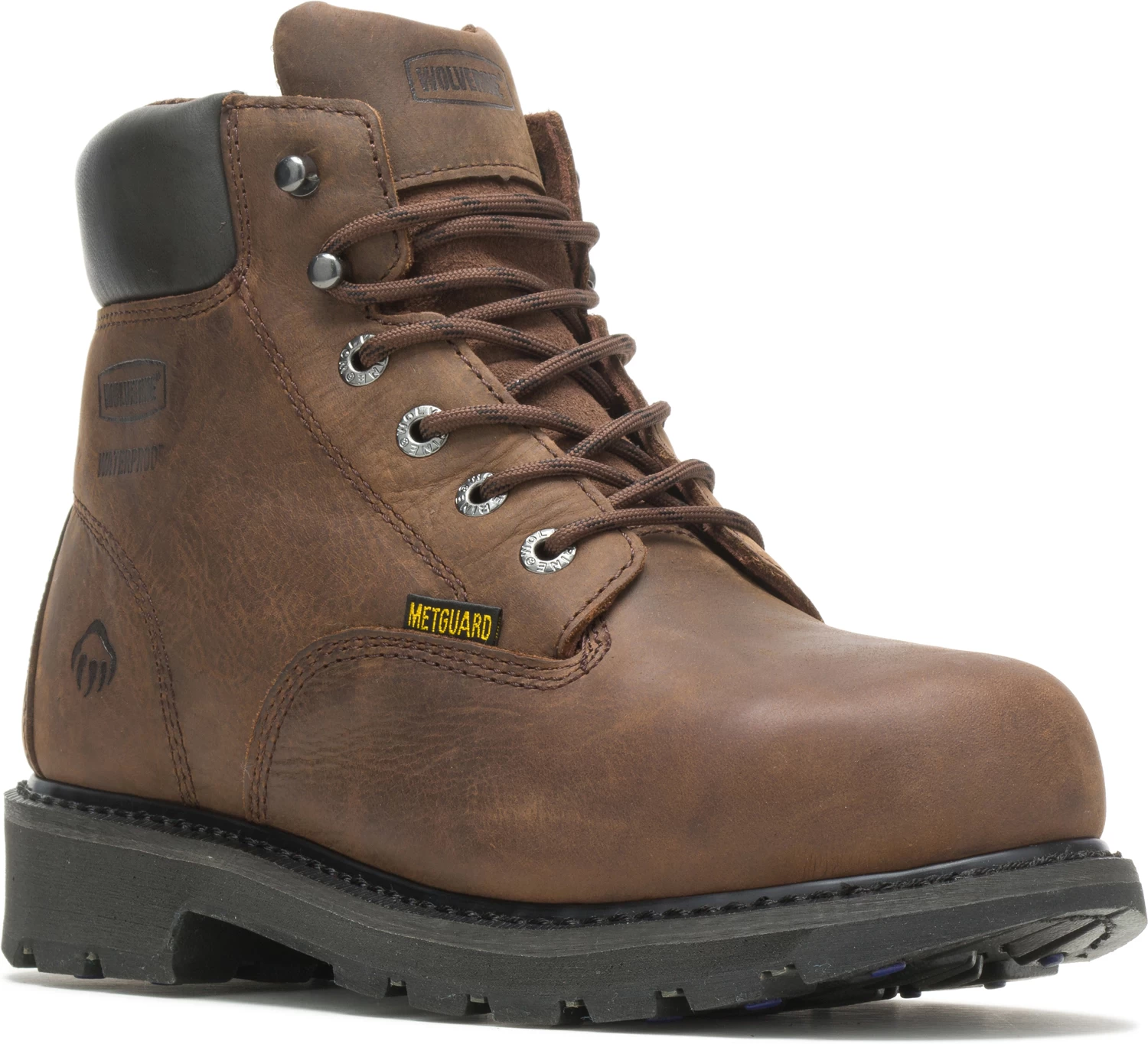 Wolverine WW5679 McKay, Men's, Brown, Steel Toe, EH, Mt, WP, 6 Inch Boot 3 Wolverine WW5679 McKay, Men's, Brown, Steel Toe, EH, Mt, WP, 6 Inch Boot