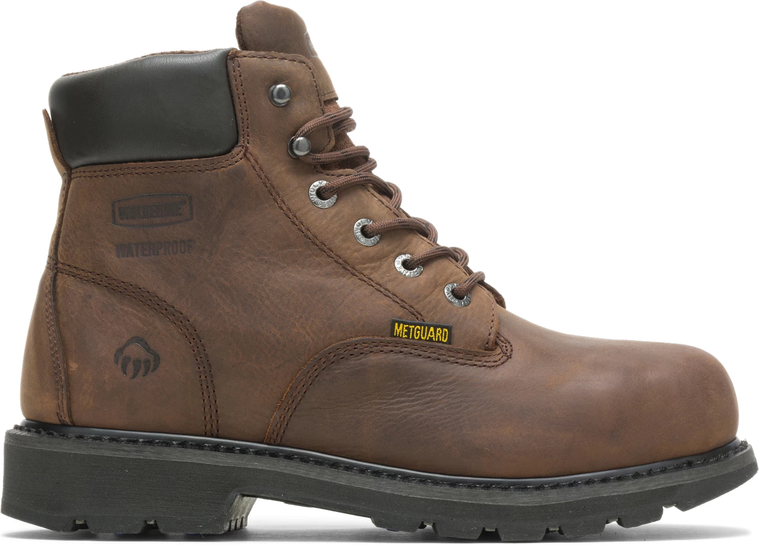 Wolverine WW5679 McKay, Men's, Brown, Steel Toe, EH, Mt, WP, 6 Inch Boot 4 Wolverine WW5679 McKay, Men's, Brown, Steel Toe, EH, Mt, WP, 6 Inch Boot - Image 2