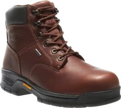 Wolverine WW5685 Harrison Brown, Soft Toe, Gore-Tex, Men's 6 Inch Work Boot