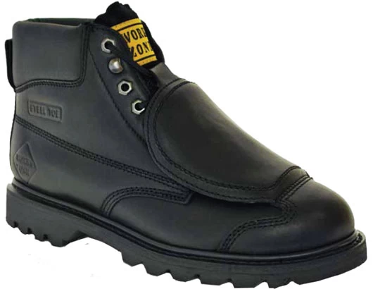 Work Zone WZM612 Men's, Black, Steel Toe, External Met Boot 3 Work Zone WZM612 Men's, Black, Steel Toe, External Met Boot